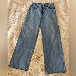 Abercrombie & Fitch The Loose High-Rise Jeans 28/6L Curve Love